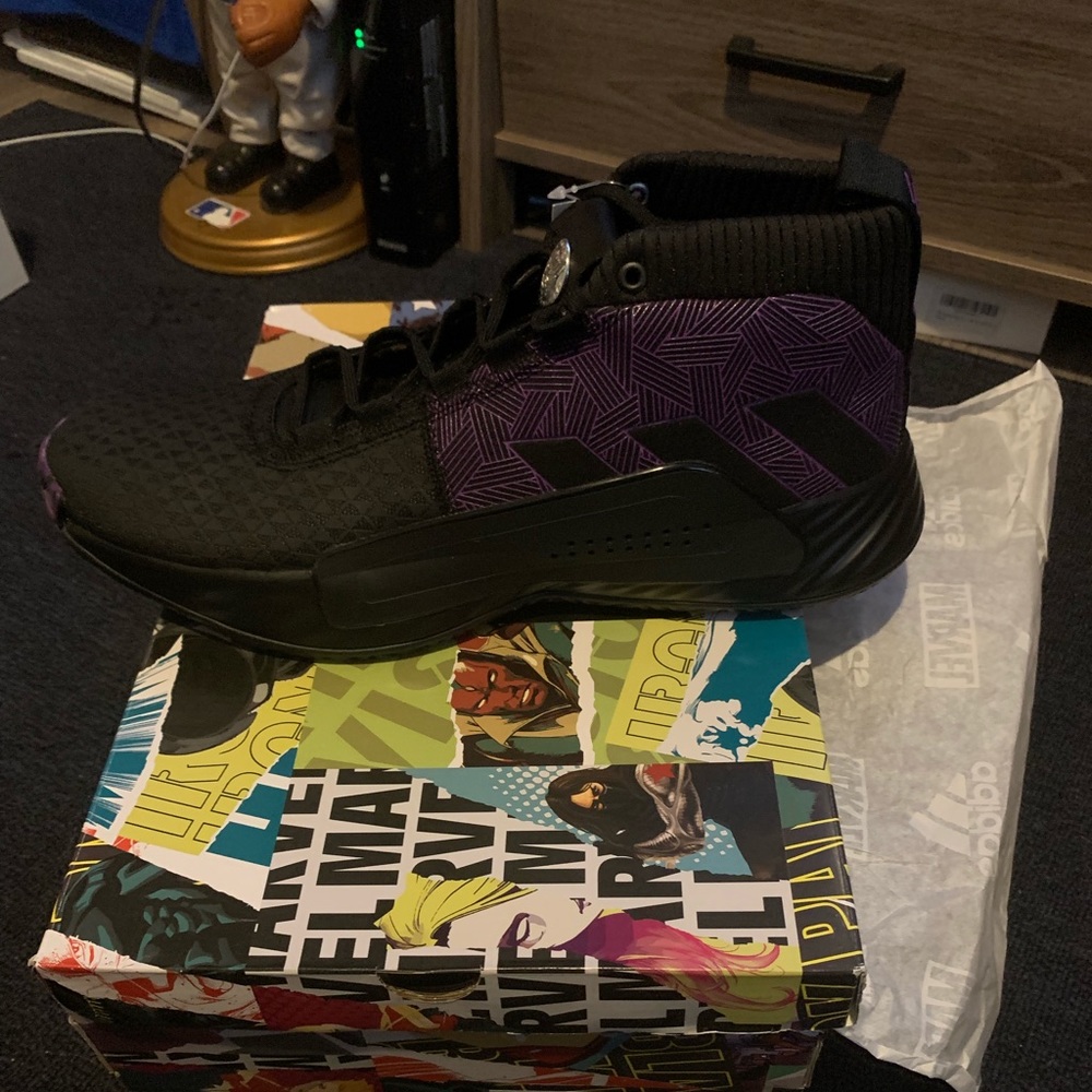 Brand new adidas Dame black panther marvel collab